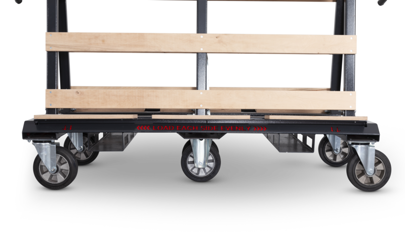 Armorgard LA1500 PRO Close Wheels Undercarriage Layout
