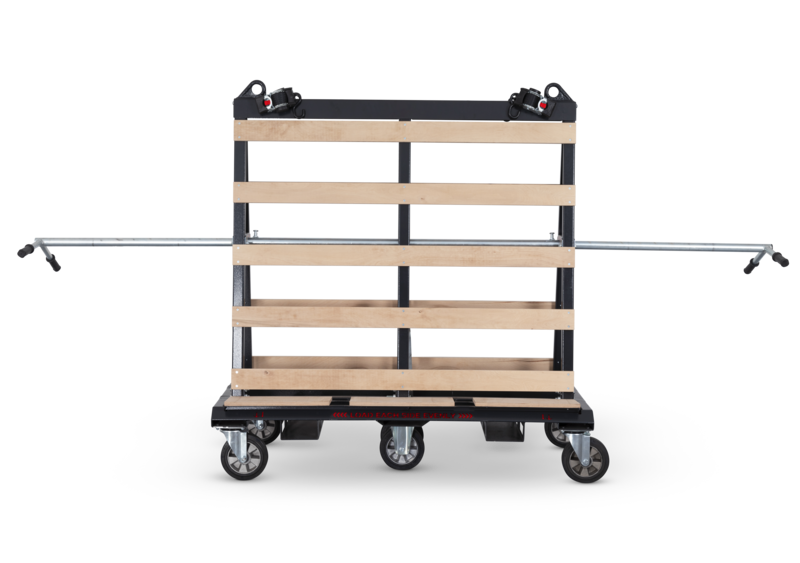 Armorgard LA1500 PRO front handles extended