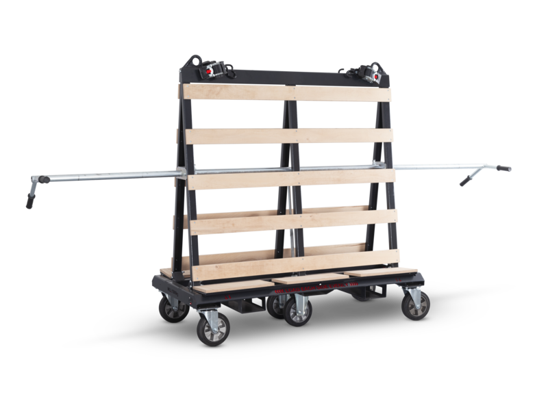 Armorgard LA1500 PRO front left handles extended