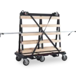 Armorgard LA1500 PRO front left handles extended straps over