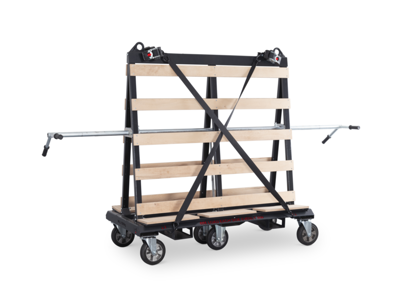 Armorgard LA1500 PRO front left handles extended straps over