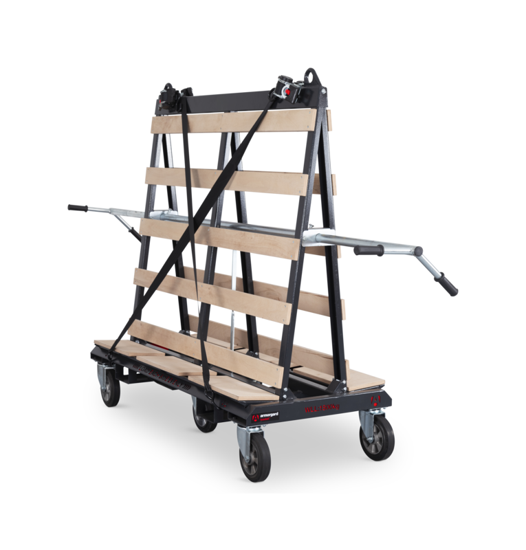 Armorgard LA1500 PRO front right handles extended straps over