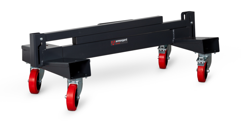 Armorgard LA750 front left folded