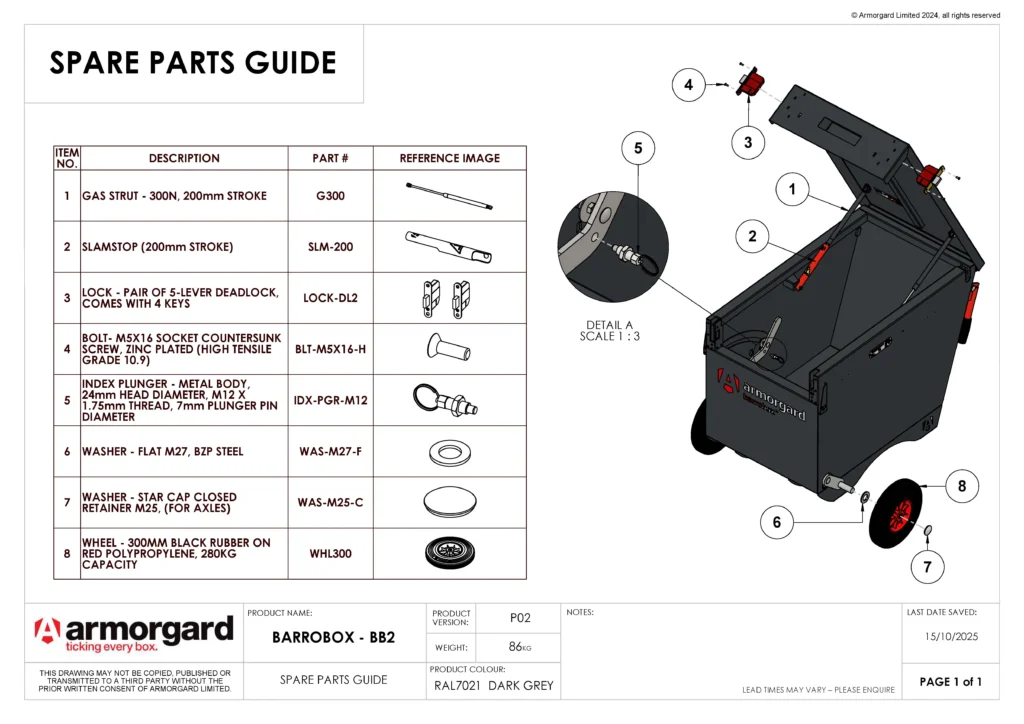 BarroBox BB2 Spare Parts Guide 20251015