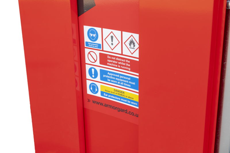 CC200 close safety signage