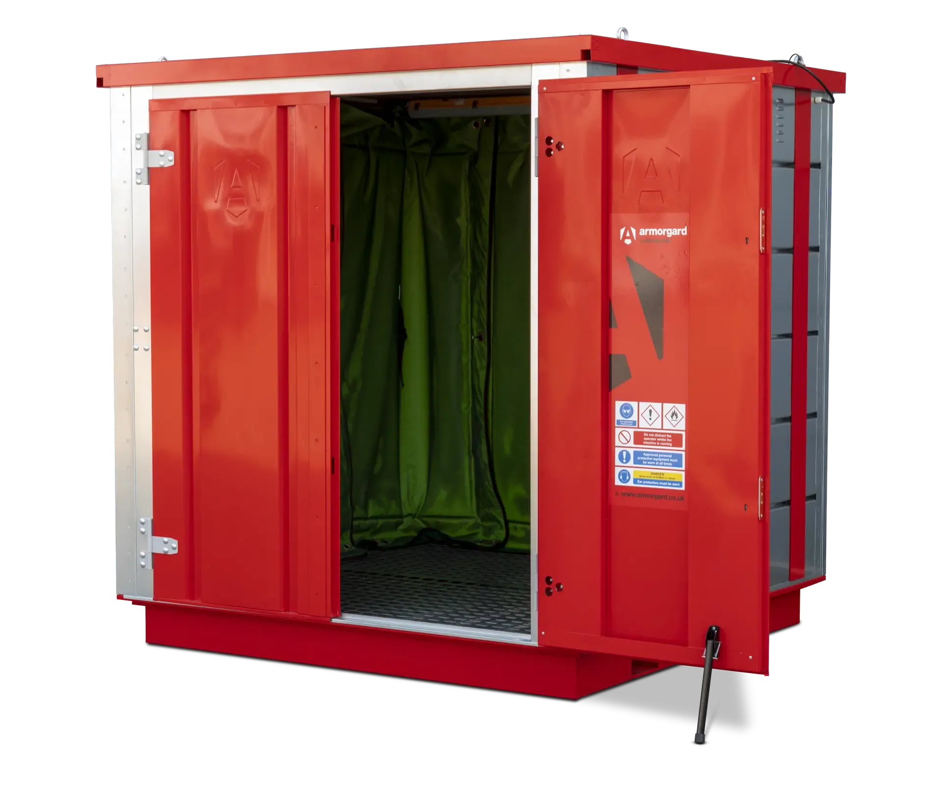 CC200 front right door open