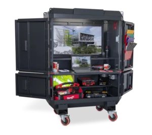 DS2 110 front left props screen on