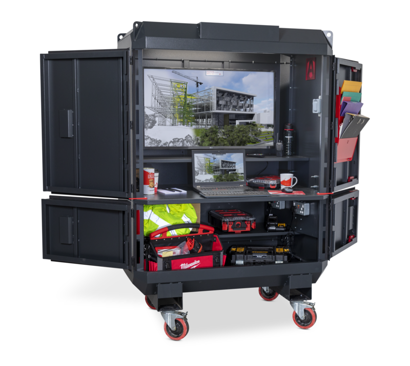 DS2 110 front left props screen on