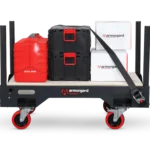 FK2 side arms up props ratchet straps