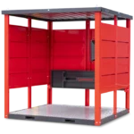 FR200 S front right bench folded