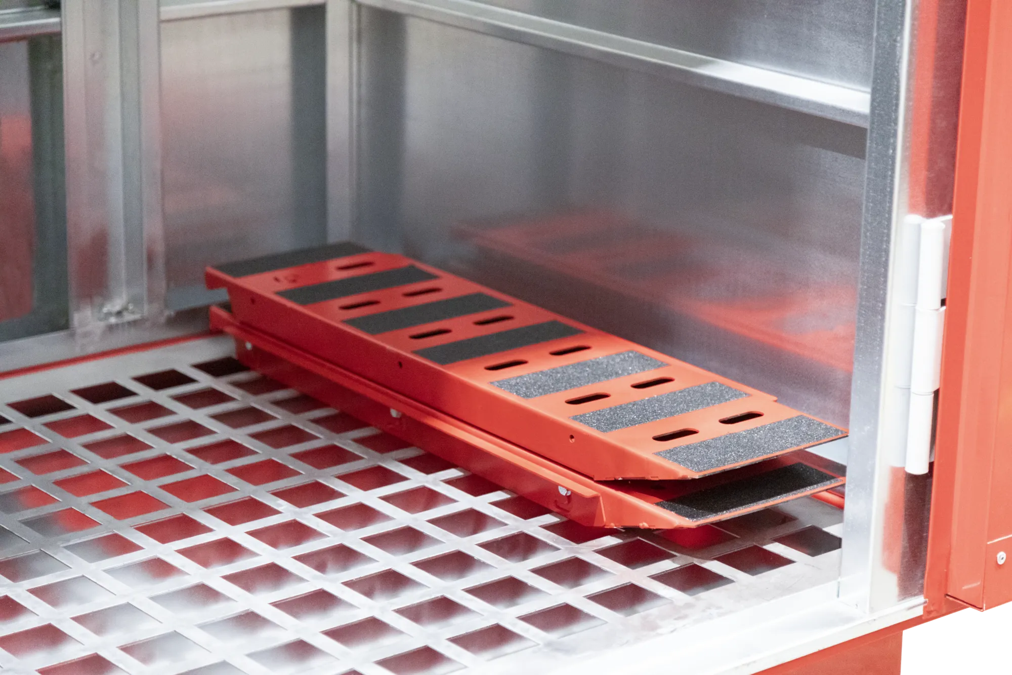 FRR7 Front Right Double Ramps Stored In Container 1