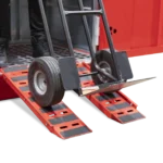 FRR7 Front Right Double Ramps W Sack Truck Container 2
