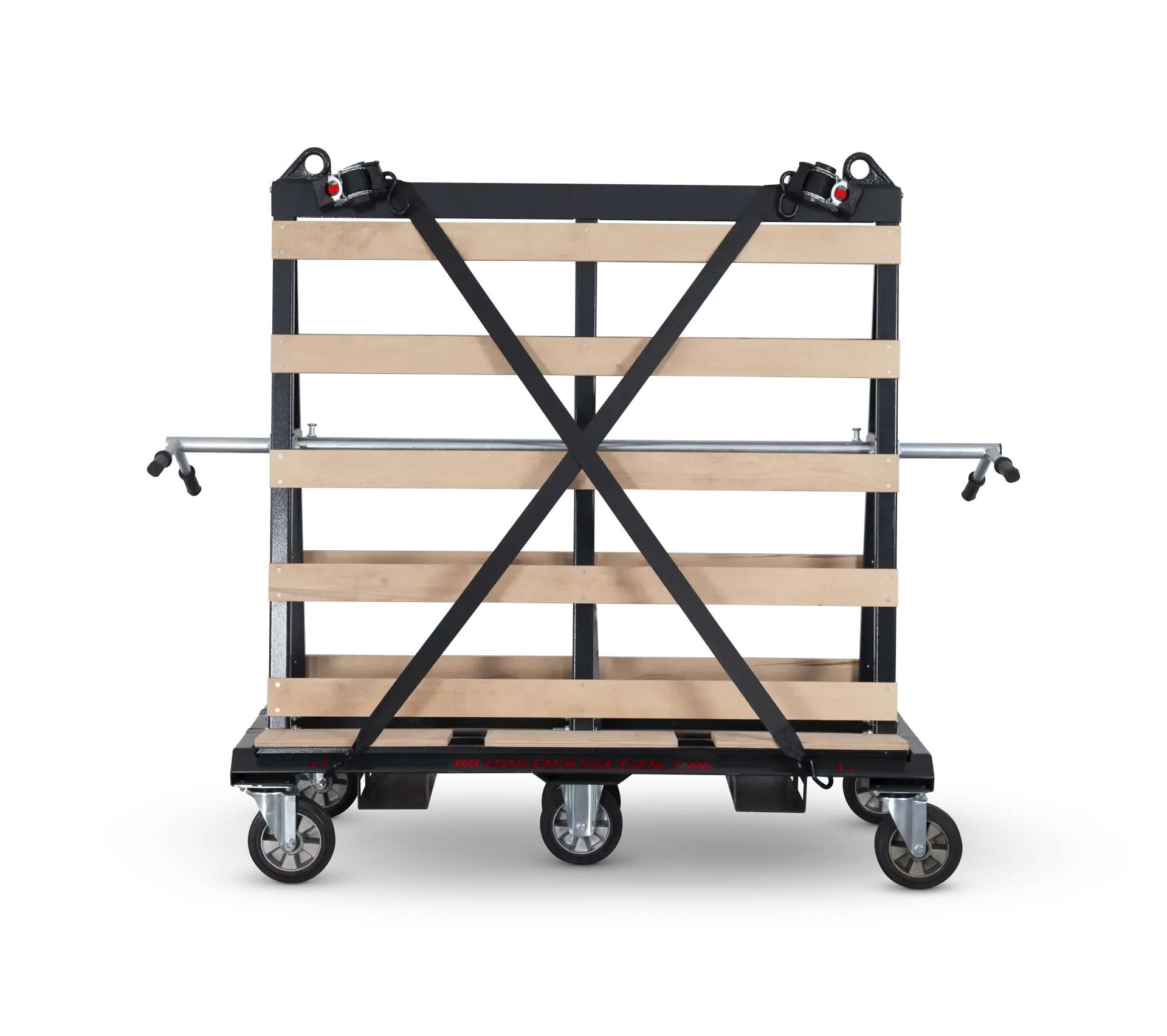 LA1500 PRO front straps over frame