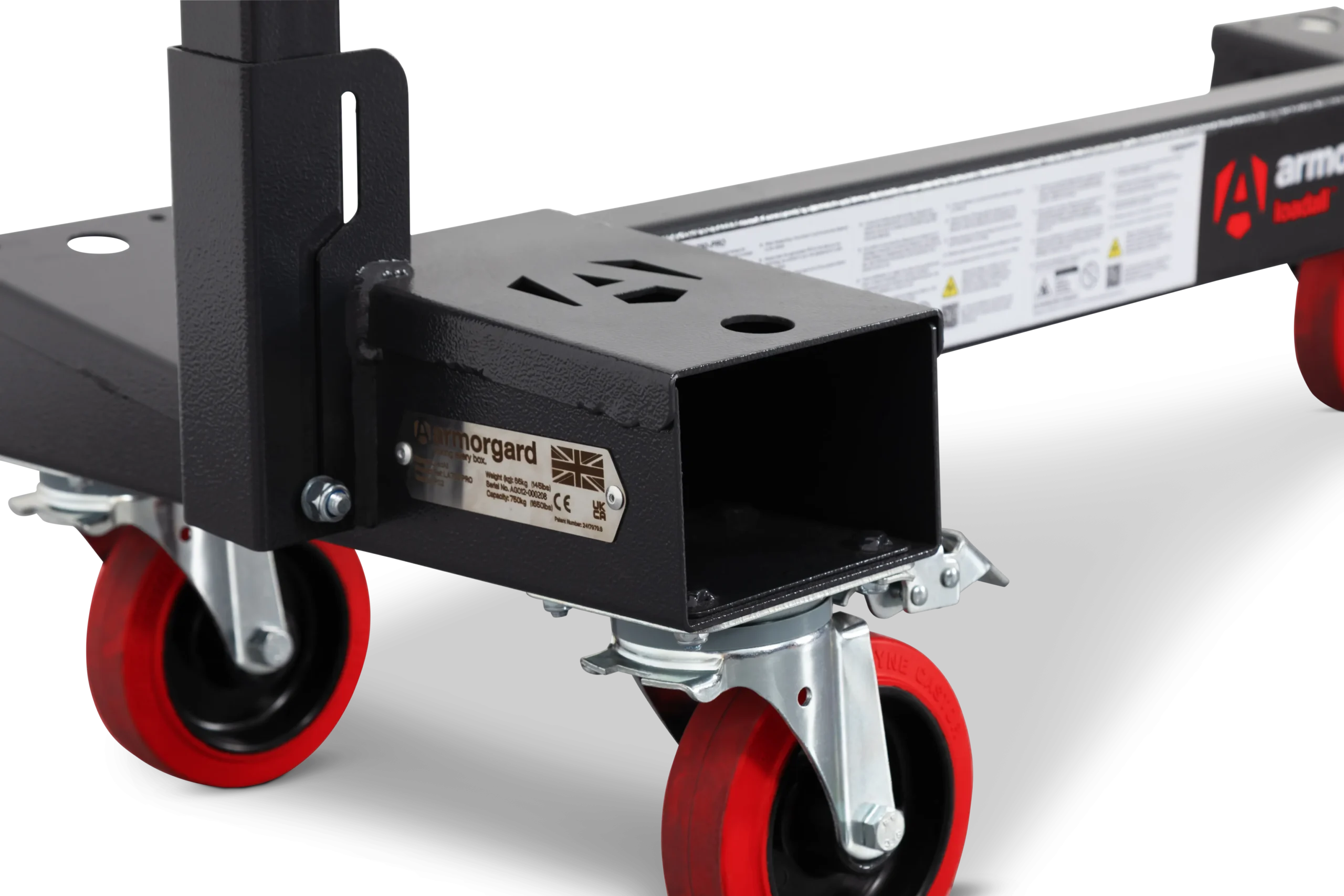 LA750 PRO Close Fork Skid Lashing Point Serial Plate