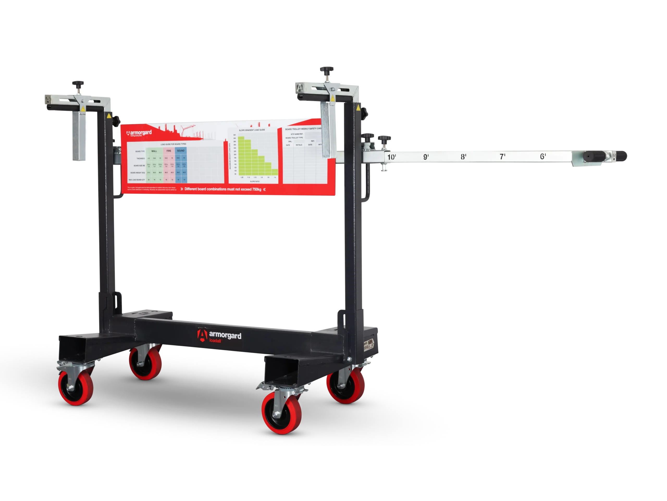 LA750 PRO Front Right Handle Extended