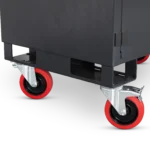 MBH12 Close Four Way Fork Skids Castors