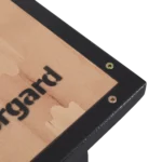 MBH12 Close Timber Worktop Corner Metal Edged