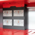 PWR1 Close 4x Double Sockets Power Shelf