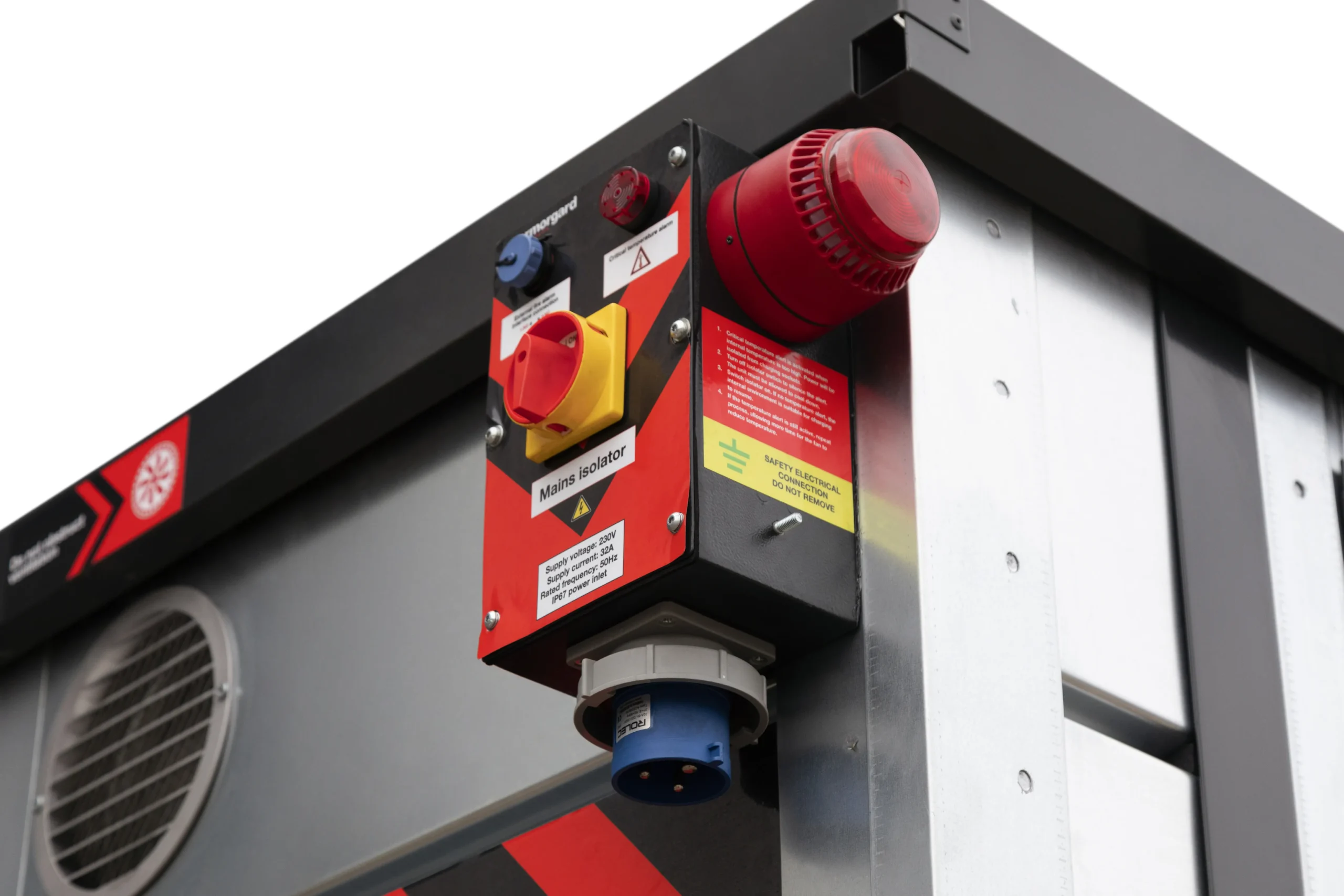 PWR1 Close Siren Light Power Inlet