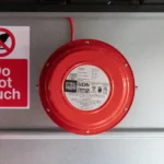 PWR2 Close Powder Suppressant System Signage