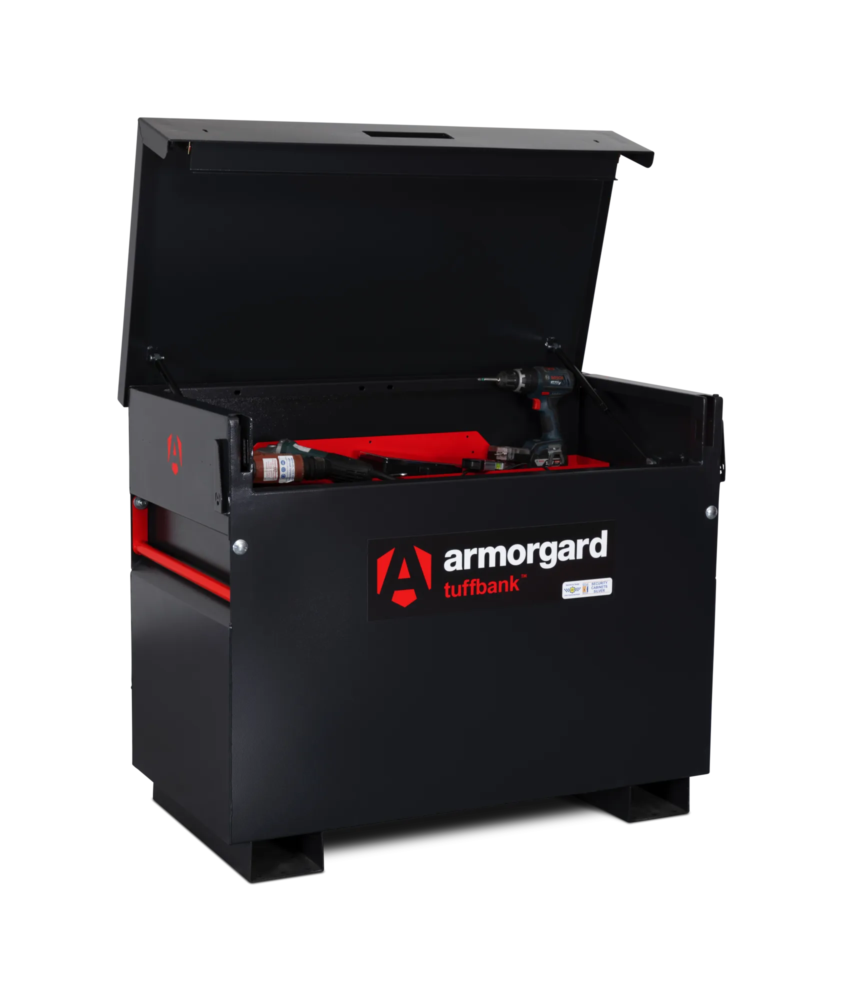 TB3+SHE 4 Front Left Plain Shelf Props Tools