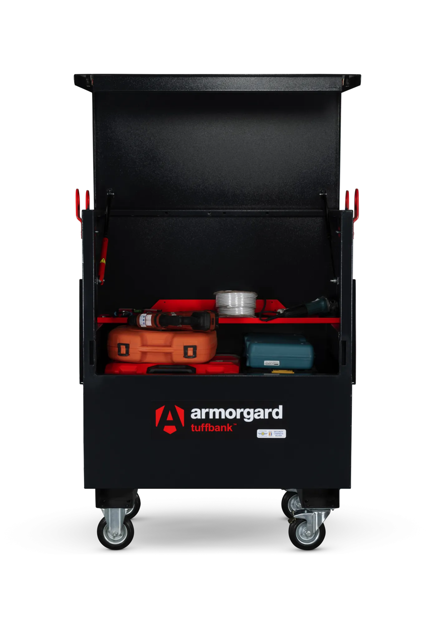 TBC4+CLEK+CAS+SHE 4 Front Plain Shelf Tools Milwaukee Paslode