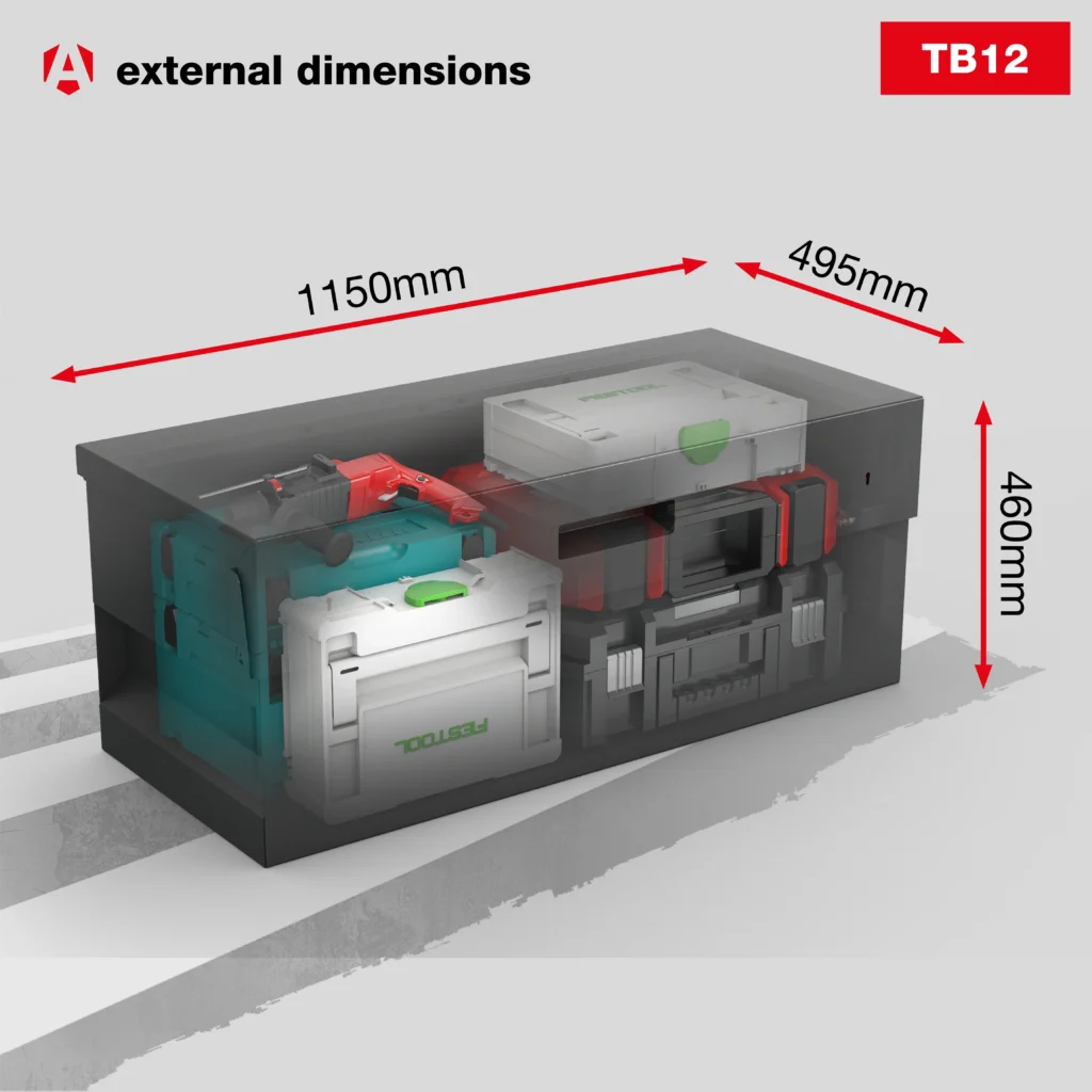 TuffBank TB12 6. Primary Dimensions
