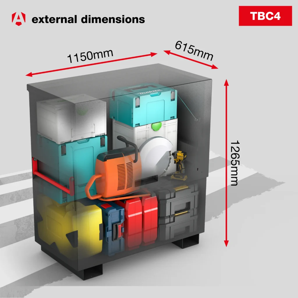 TuffBank TBC4 6. Primary Dimensions