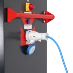 VH16 240 Close Electrical Supply Feed Plugged Into Volthub