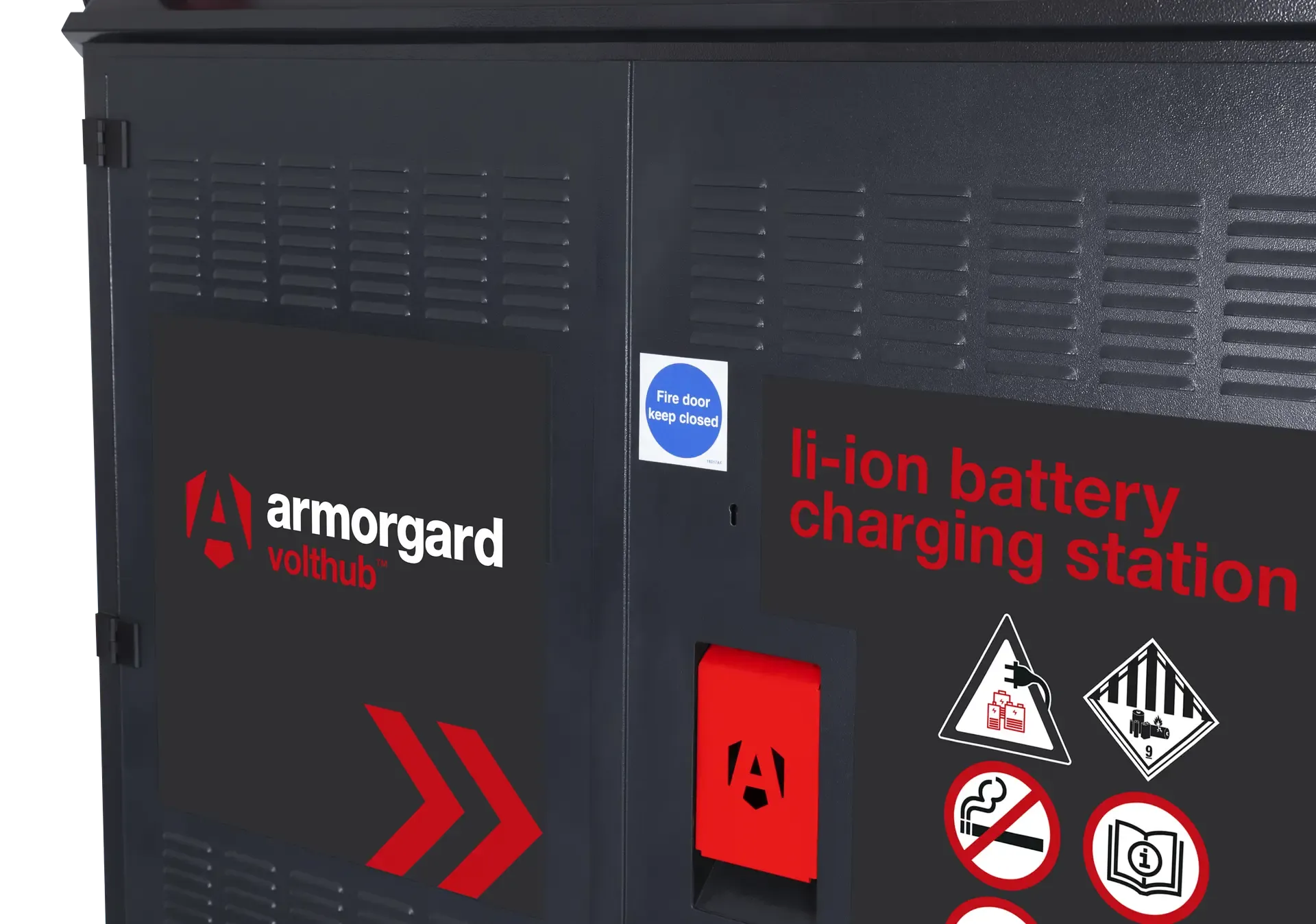 VH16 close front doors signage