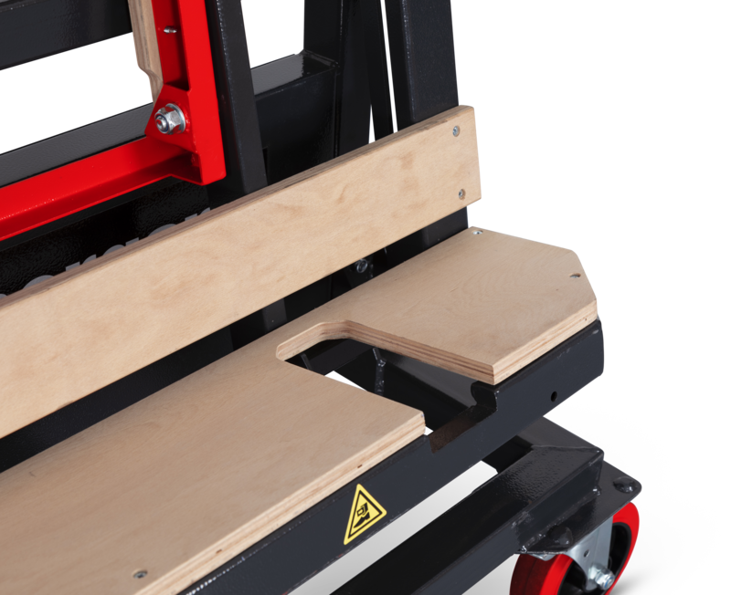 ak750 wbk close work bed corner edging