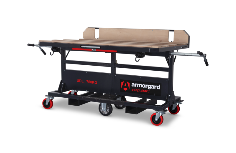 Armorgard Ak750 Wbk Rear Right Work Bed Flat
