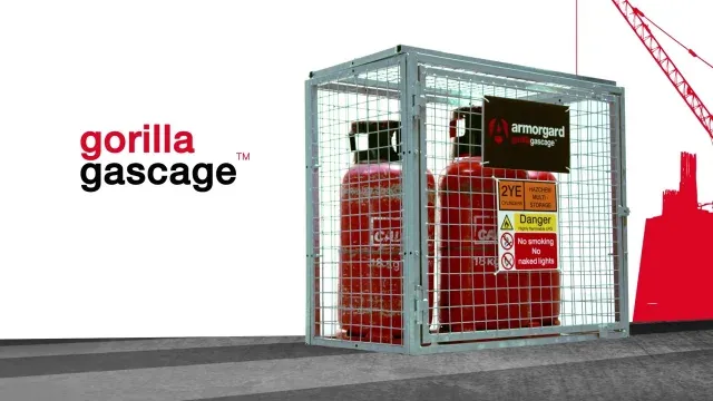 gorilla gas cage video