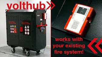 image of volthub with a close up of the existing fire system
