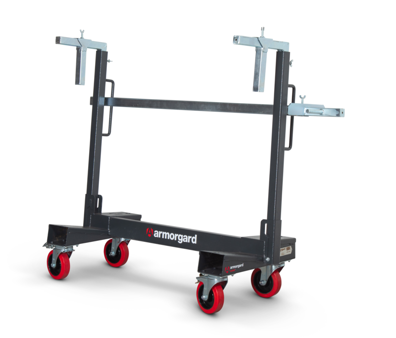la750 pro front right clamps down handle in
