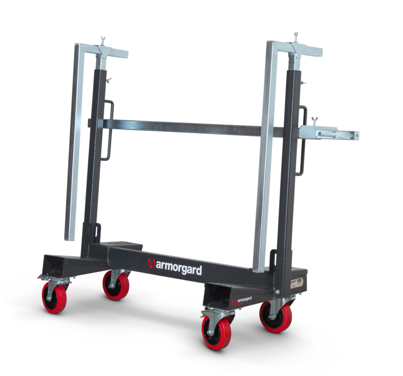 la750 pro front right clamps reversed handle in